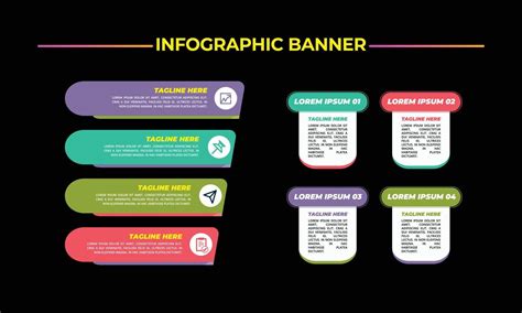 Vector Infographic Banner Template Design 14017804 Vector Art at Vecteezy