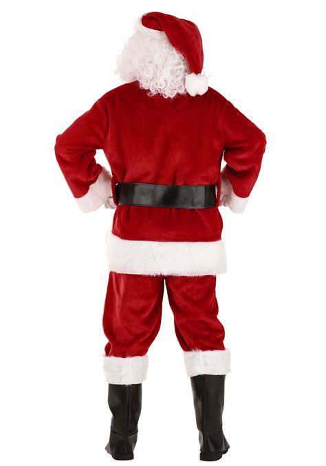 Deluxe Red Santa Claus Adult Costume