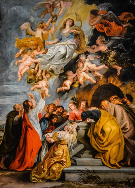 Peter Paul Rubens - The Assumption of the Virgin at National Art ...