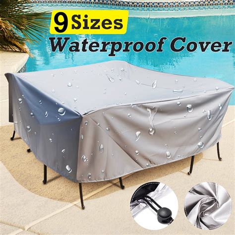 Outdoor Cover Waterproof Furniture Cover Sofa Chair Table Cover Garden ...