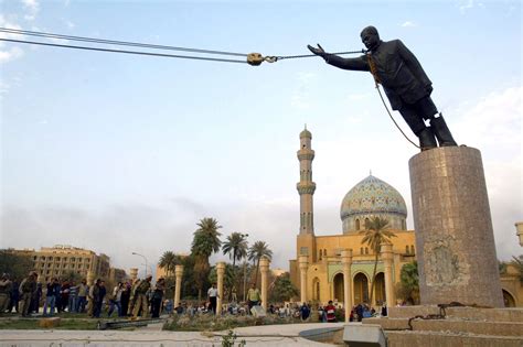 The toppling of Saddam’s statue: how the US military made a myth – News ...