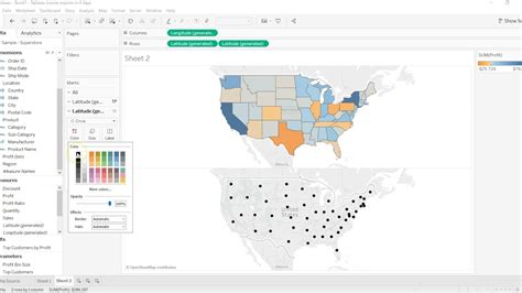 Tableau Tutorial 65 | How to create Dual axis Tableau Filled maps with ...