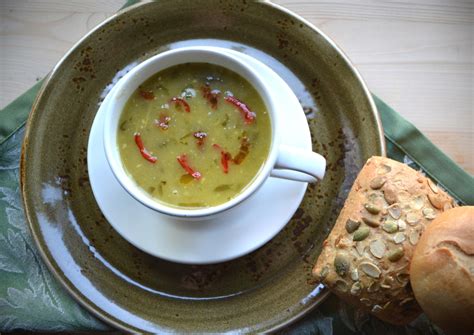 Green Tomato Soup with Roasted Chillies – Chef Kevin Ashton