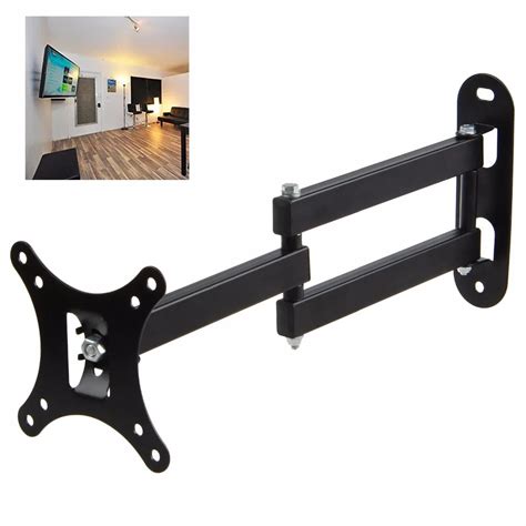 Tilt Swivel TV Wall Mount Bracket TV Wall Holder For 14 15 16 17 19 20 ...