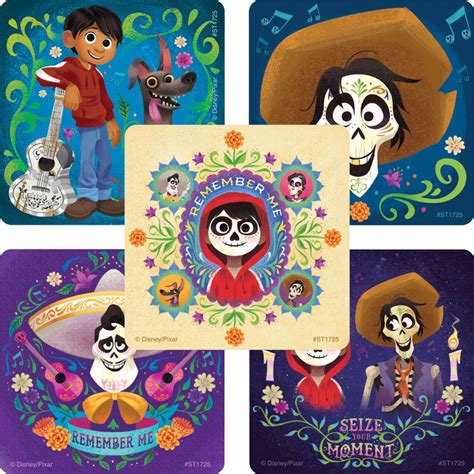 Disney Pixar Coco Movie Stickers - Stickers from SmileMakers