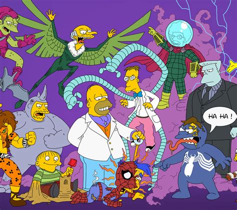 Simpsons Characters Wallpaper - WallpaperSafari