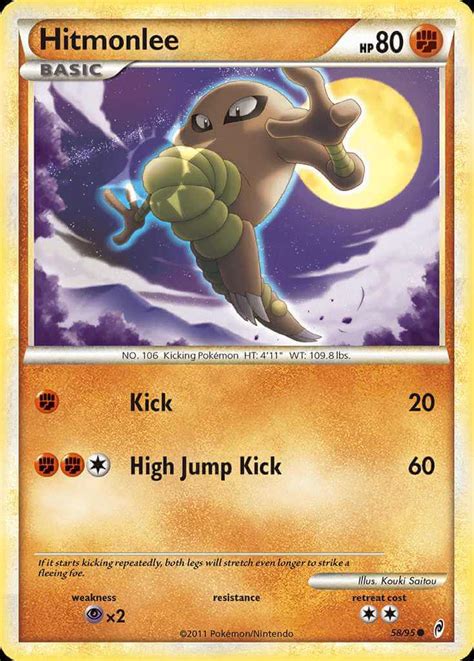 Hitmonlee (col1-58) - Pokémon Card Database - PokemonCard