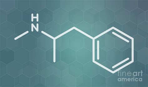 Methamphetamine Stimulant Drug Molecule Photograph by Molekuul/science ...