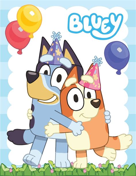 Wall Picture 2 Bluey | Kids birthday, 2nd birthday party themes ...