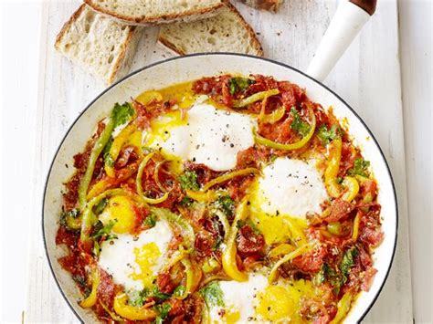 Eggs in Purgatory With Salami Recipe | Food Network Kitchen | Food Network