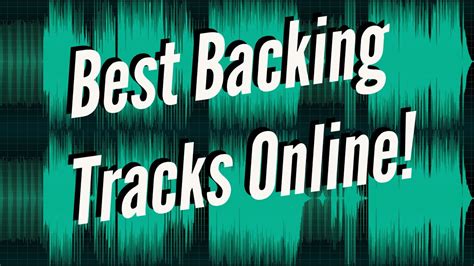 The Best Backing Tracks Online! - YouTube