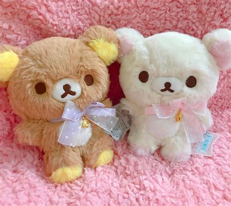 New #Rilakkuma & #Korilakkuma soft plushes d(^_^o) | Rilakkuma plushie ...