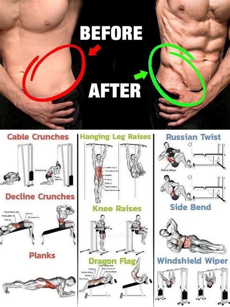 How to Training Obliques Muscles & Tips, Routine - ABS Exercises | Gym ...