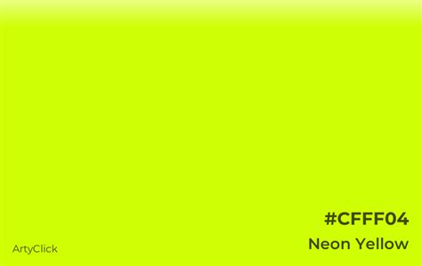 Neon Yellow Color | ArtyClick