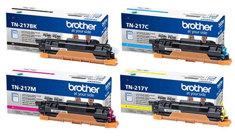 TONER BROTHER TN217 PACK 4 COLORES HL-3270CDW / DCP-L3551CDW / MFC ...