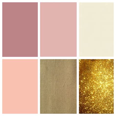 Rose Gold Color Scheme