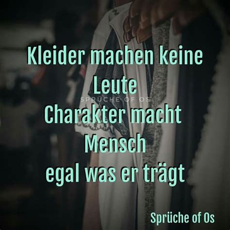 Spruch Kleider Machen Leute | DE Spruch