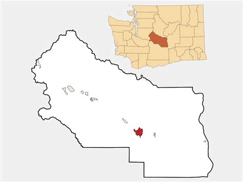 Ellensburg, WA - Geographic Facts & Maps - MapSof.net