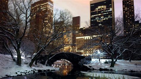 New York Winter Wallpapers - Top Free New York Winter Backgrounds ...