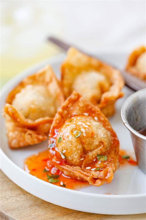 Fried Wonton (Best Homemade Wontons Recipe) - Rasa Malaysia