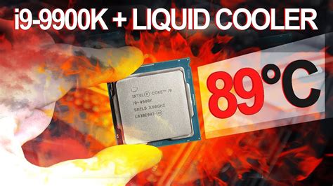 This CPU ALMOST Catches on FIRE! -- Intel i9-9900K Overclocking - YouTube