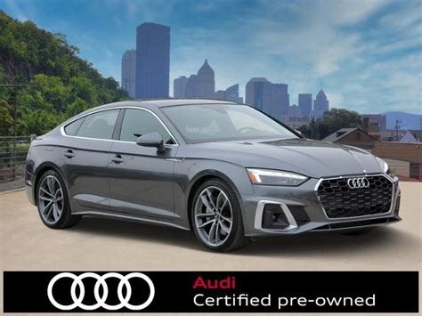 Pre-Owned 2023 Audi A5 45 S line Premium Plus 4D Hatchback in ...