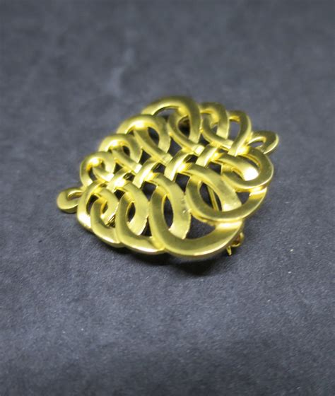 MMA Gold Celtic Brooch Museum Reproduction Gold Plated Celt - Etsy