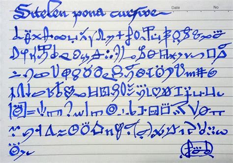 my attempt at sitelen pona cursive : tokipona