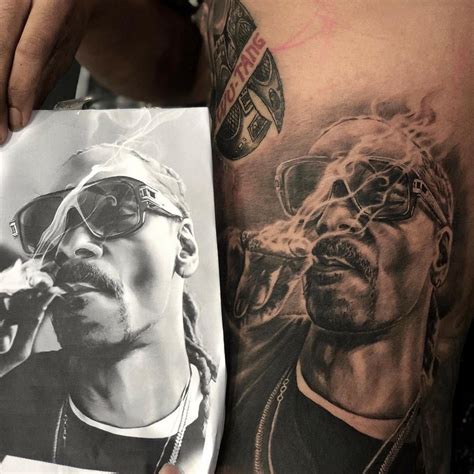 Snoop Dogg portrait by Tom. Done at Angel Ink Tattoo Phuket in Patong ...