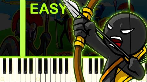 STICK WAR LEGACY THEME - EASY Piano Tutorial Acordes - Chordify