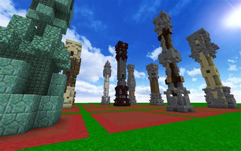 Minecraft Pillar Design - Jacqueline Bush Blog's