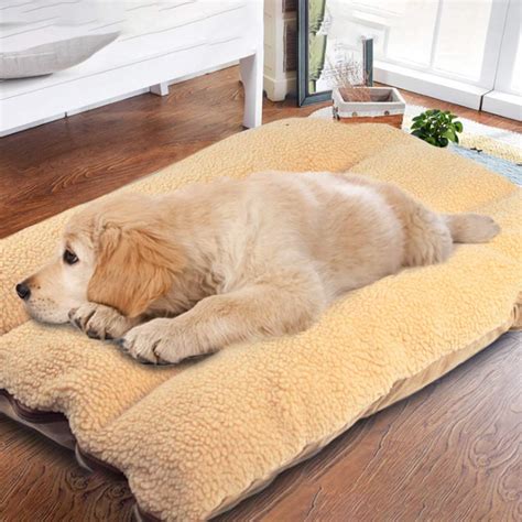 Authda Premium Plush Soft Dog Bed Cushion, Washable Dog Beds, Pet Bed ...