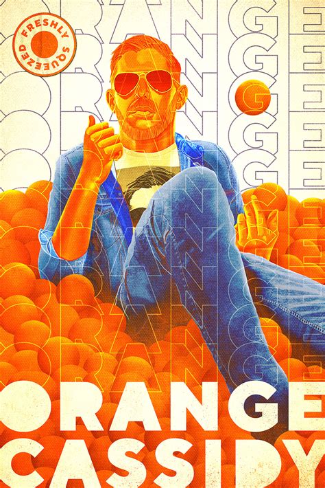 Orange Cassidy | Poster By Myevilgoatee