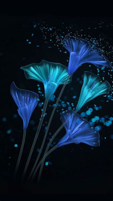 25 Perfect flower wallpaper aesthetic blue You Can Get It free ...