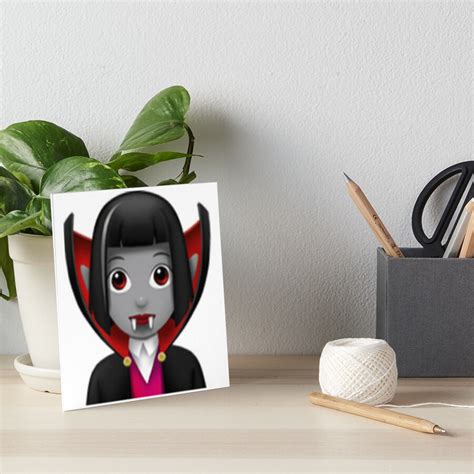 "Female Vampire emoji Playboi Carti" Art Board Print by Vedran15 ...