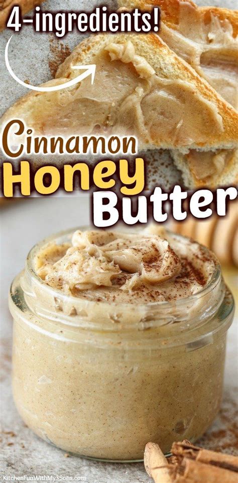 Cinnamon Honey Butter is a quick and tasty topping for your morning ...