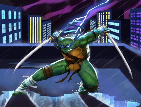 ArtStation - Leonardo - TMNT 2003