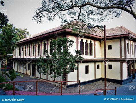 Old Architecture Building Call Wada Palace in India Stock Image - Image ...