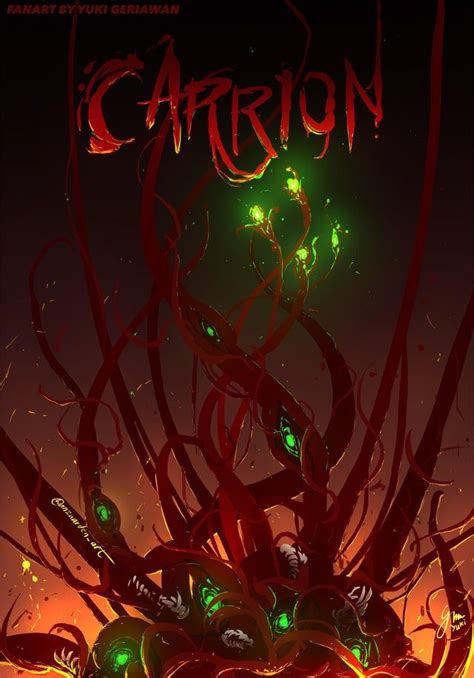 A fanart for Carrion, the best game! : gaming | Fan art, Horror art ...