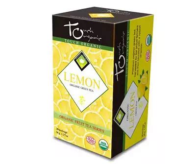 Touch Organic Organic Lemon Green Tea Bags, 20-Count | Big Lots