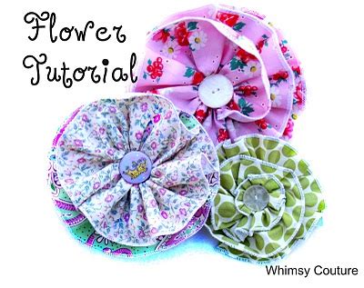 Funky Fabrix: Free Flower Pattern!