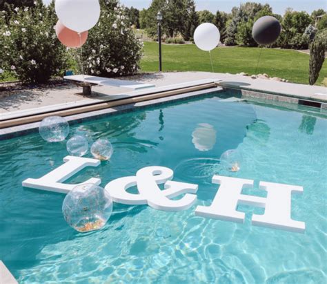 Floating Pool Letters for Outdoor Events | CraftCuts.com