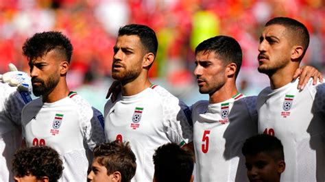 Iran’s Soccer Team Halfheartedly Sings National Anthem at World Cup