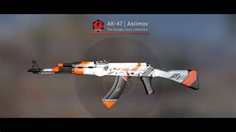 CSGO: AK47 Asiimov Field Tested gameplay! - YouTube