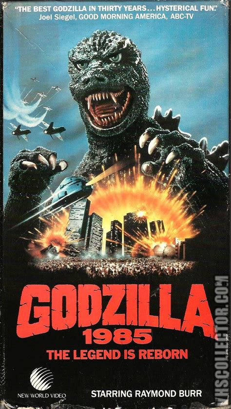 Godzilla VHS Covers