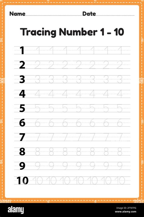 Printable Numbers 1-10 / Printable Numbers 1 To 10 Flash Cards By ...