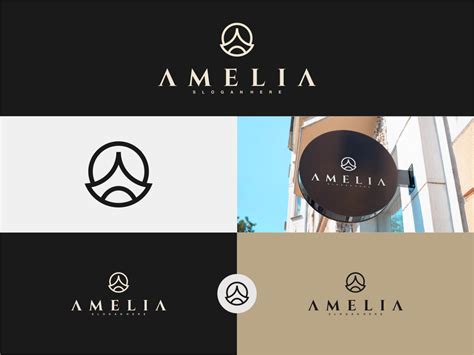 amelia logo by Dimitri studio on Dribbble