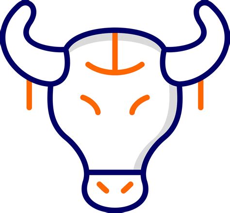 Bull Skull Vector Icon 21025721 Vector Art at Vecteezy