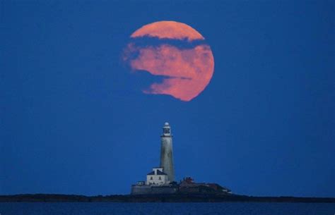 Buck Moon: July supermoon appears brighter than usual in the sky - BBC News