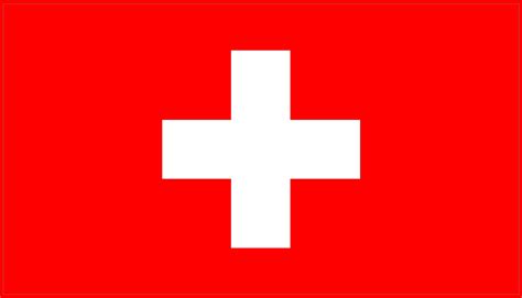 Switzerland Flag - Free Colouring Pages